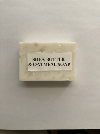 Shea Butter & Oatmeal Soap (90-100g)